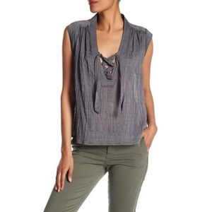 Lucky Brand • Lace Up Tank